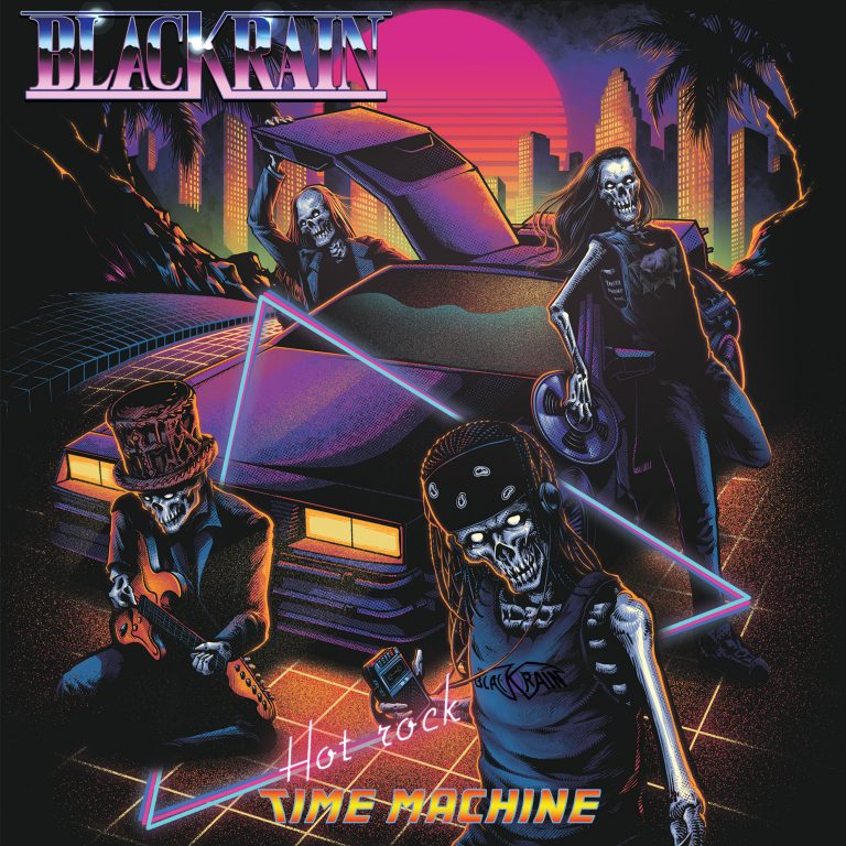 BlackRain veröffentlichen „Hot Rock Time Machine“!